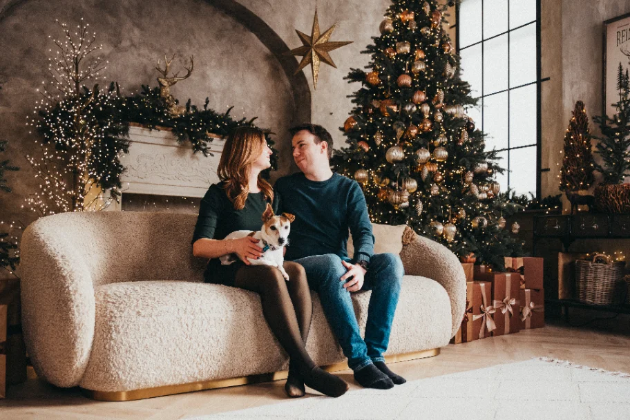 Karácsonyi díszlet a Dreams Stúdióban