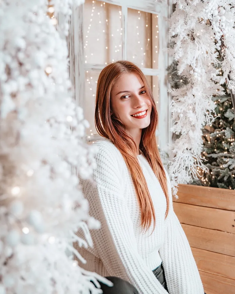 White Room karácsonyi díszlet